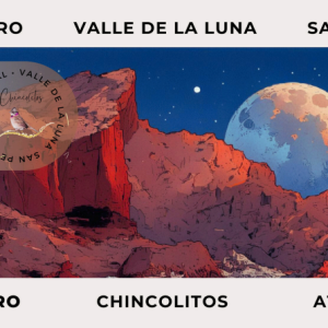 Postal Valle de la luna