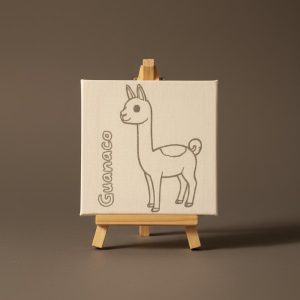 Atril + Lienzo Girafa